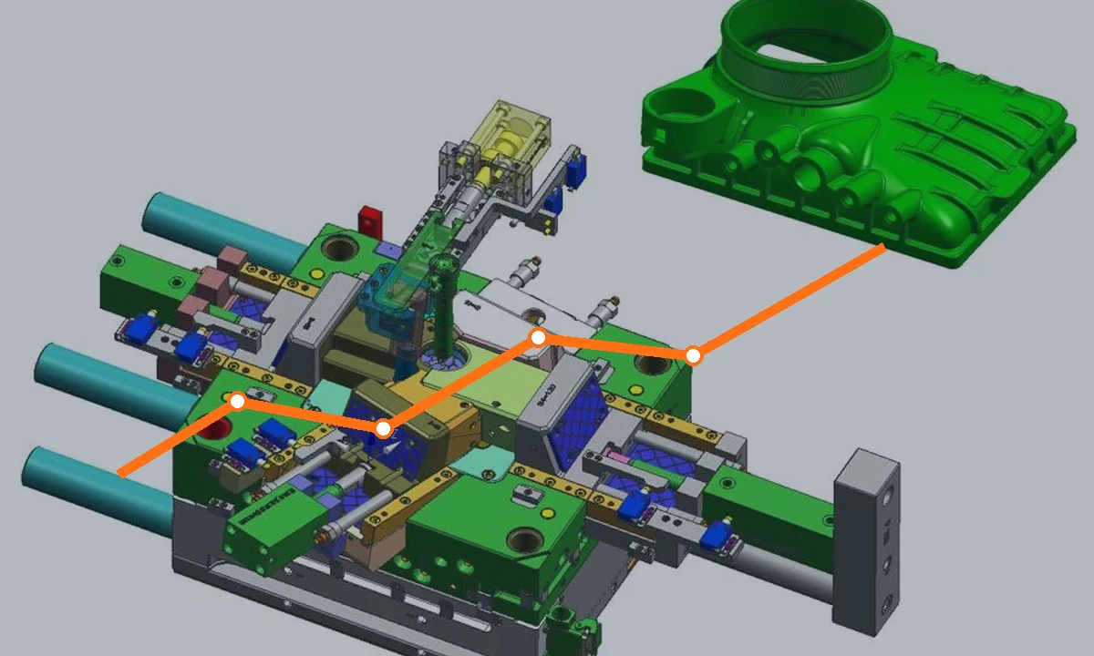 How to Choose a Parting Line for Cosmetic Plastic Parts