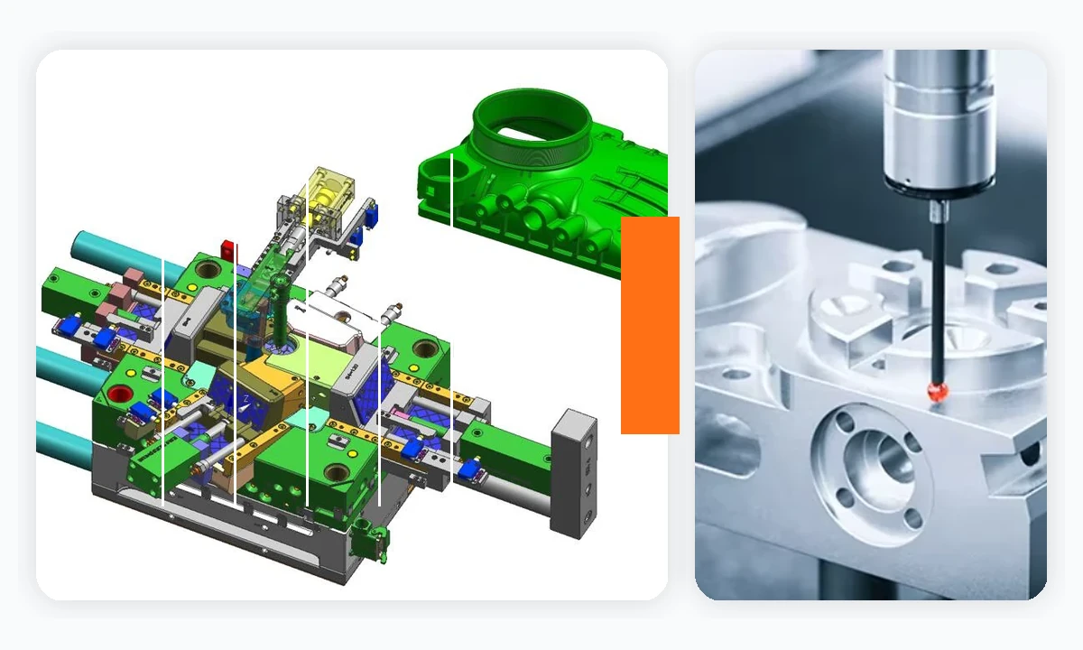 Uniform Wall Thickness and Sink Mark Prevention in Injection Molding