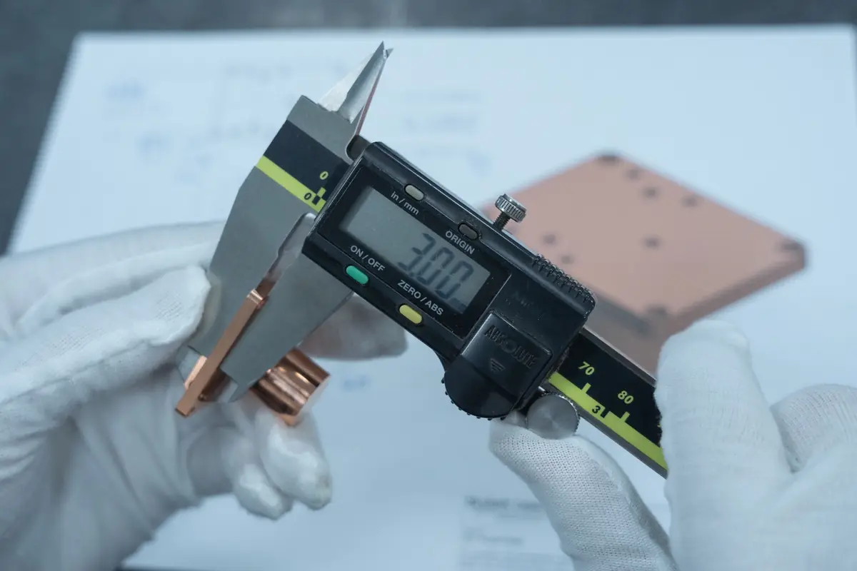 Injection molded part inspection report